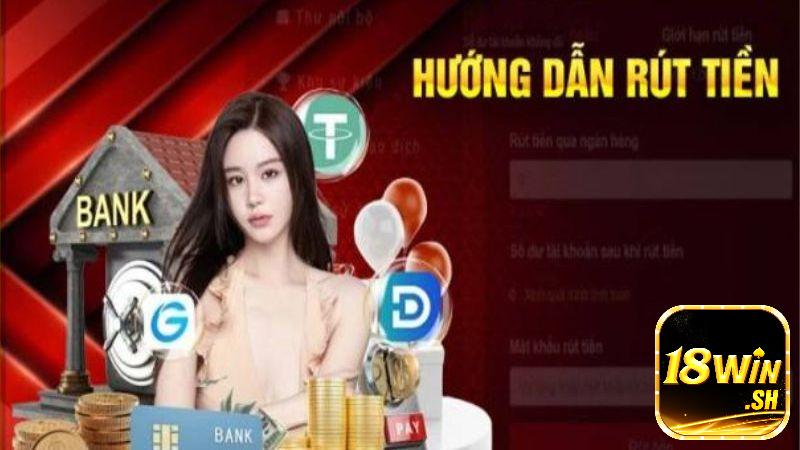 Thao tác rút tiền an toàn và nhanh chóng